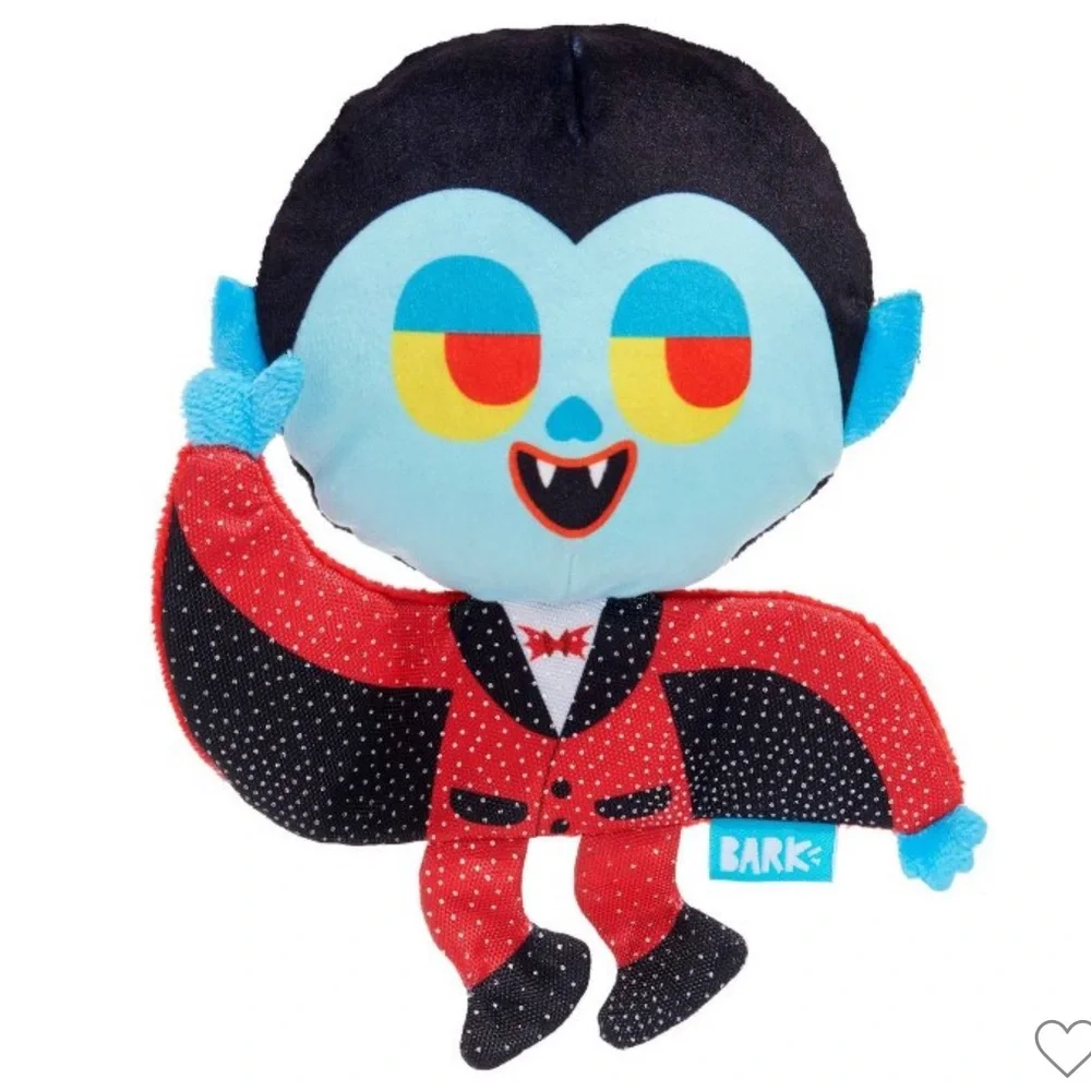 Bark Box Dog Toys Halloween Muttster Madness,‎ The Boogieman Vampire Spikey Ball